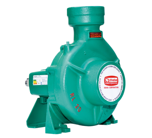 BOMBA CENTRÍFUGA MONOESTÁGIO MANCALIZADA RL-20B(R) ROTOR 20X157MM SELO MECÂNICO 1" T12 CARBETO  SILICIO/VITON
